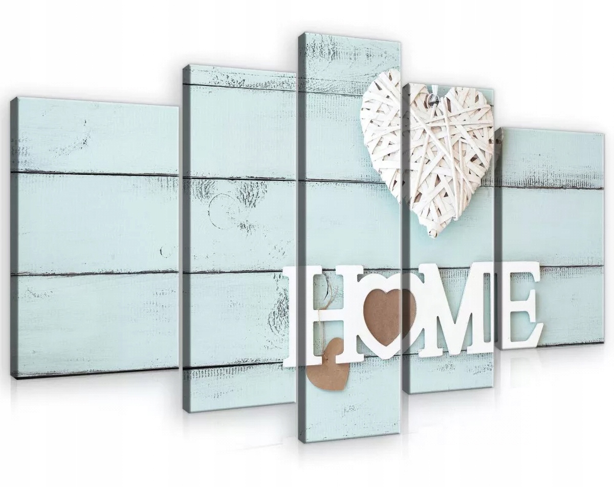 Obraz Na Plátne Canvas 170x100 Srdce Dosky Home