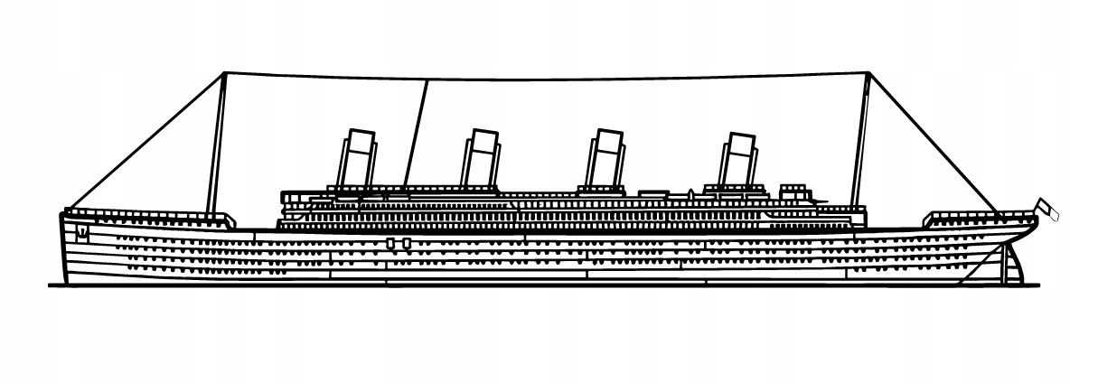 nástěnná dekorace Obraz Ship Rms Titanic