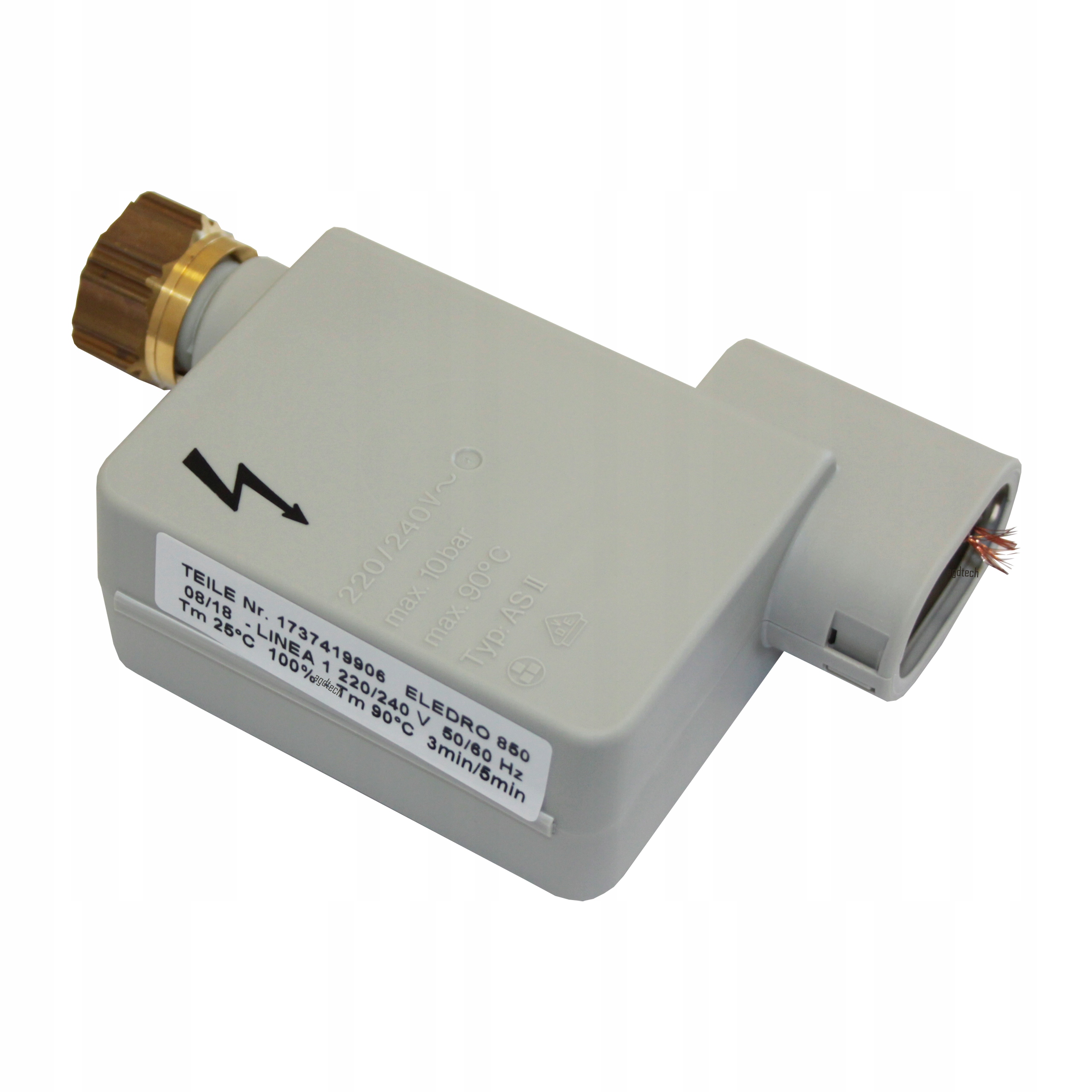 Aqua-stop elektrozawór zmywarki Bosch 00091058