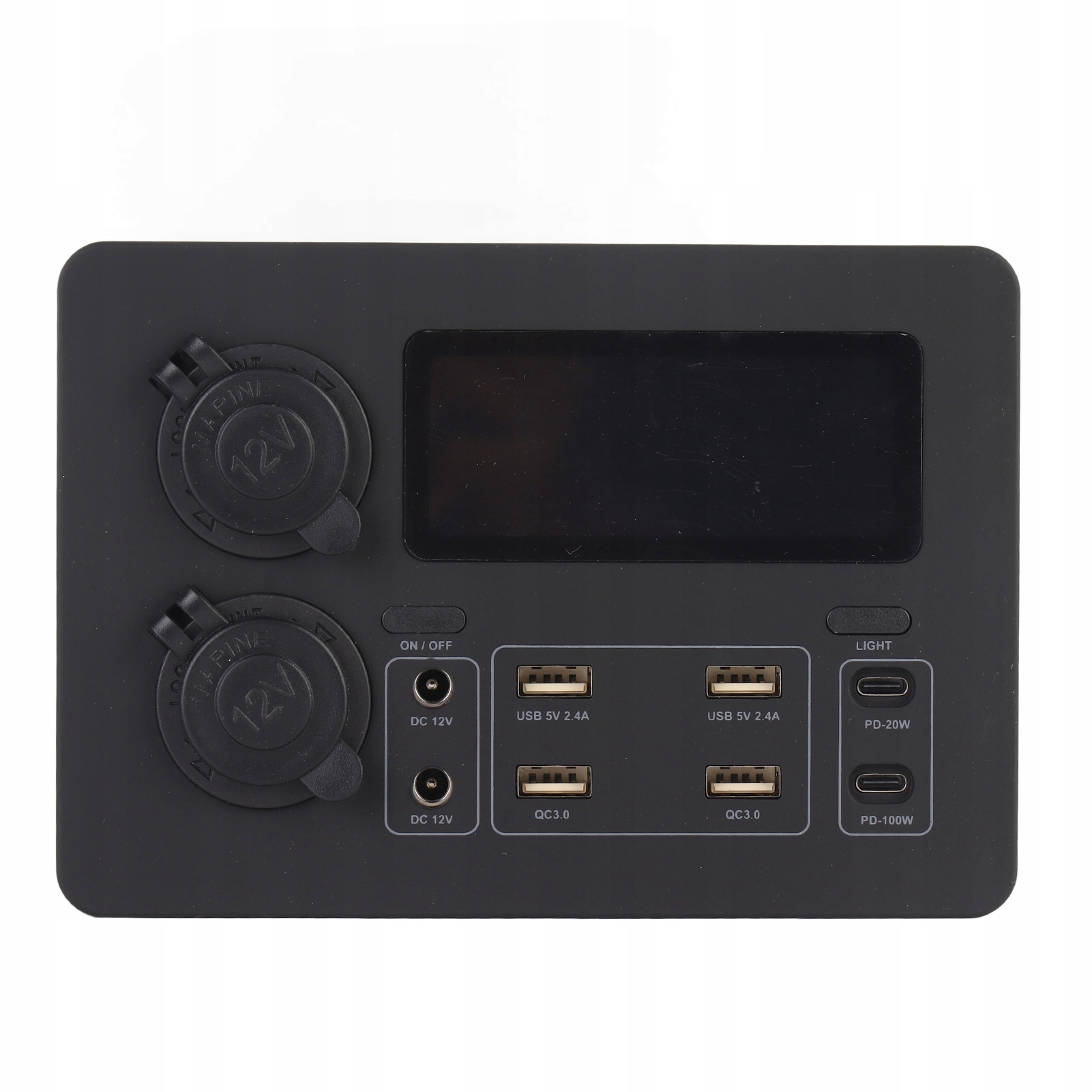 Mini Zasilacz 12 V Przenośna Stacja Zasilania 100 W 6 Portów Usb