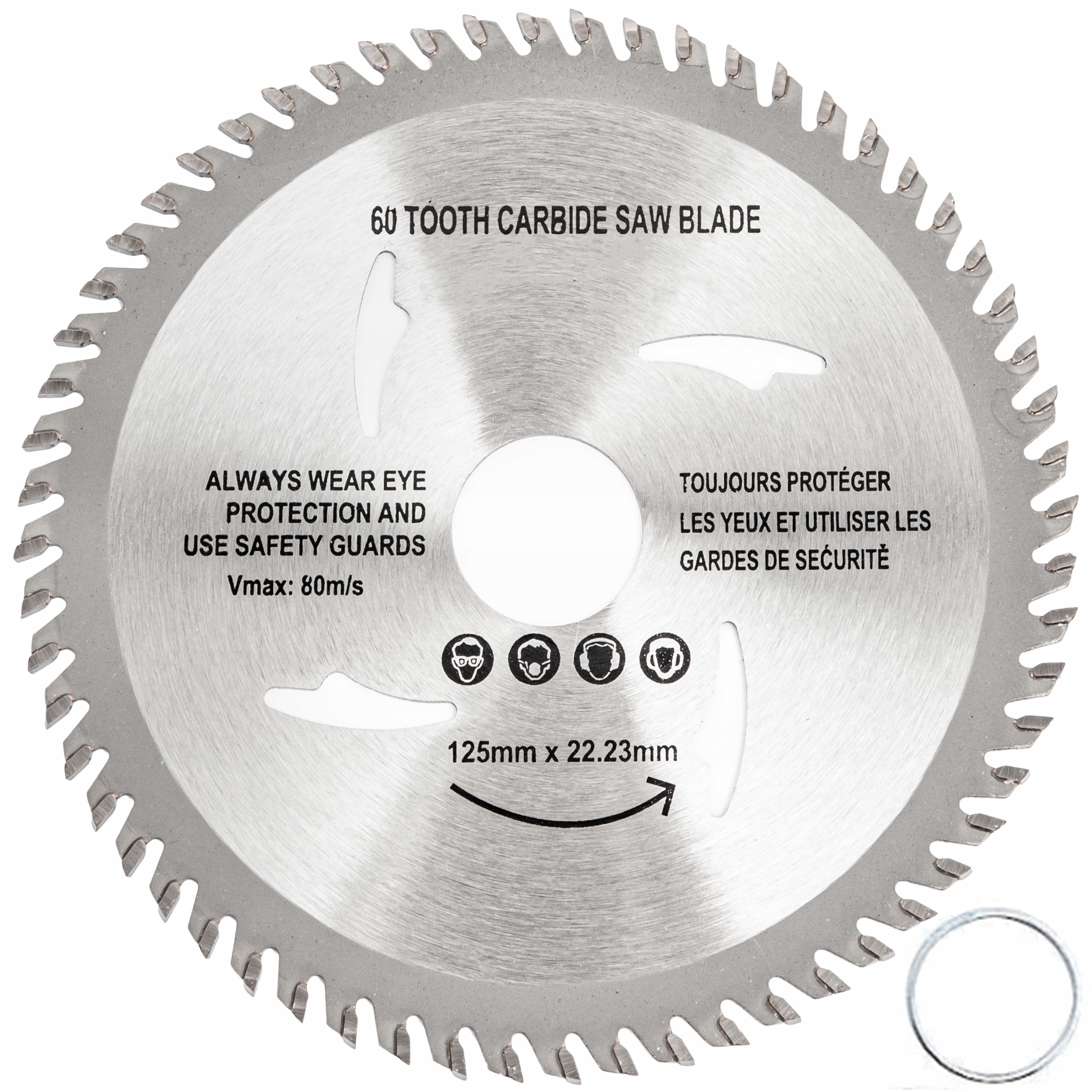 

Tarcza Widiowa Do Drewna 125 mm x 22,2 x 60T Widia