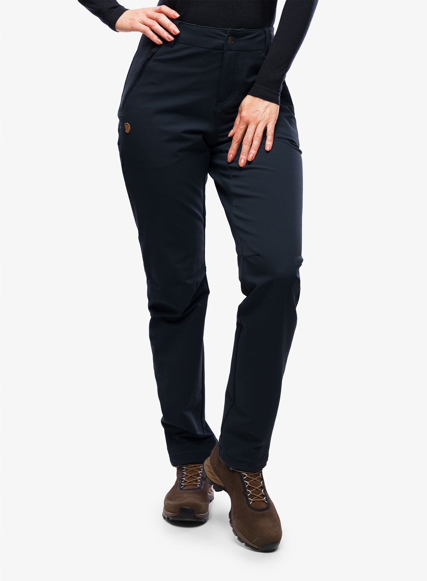 Dámské kalhoty Fjallraven Abisko Winter Stretch Trousers dark navy 40 (L)