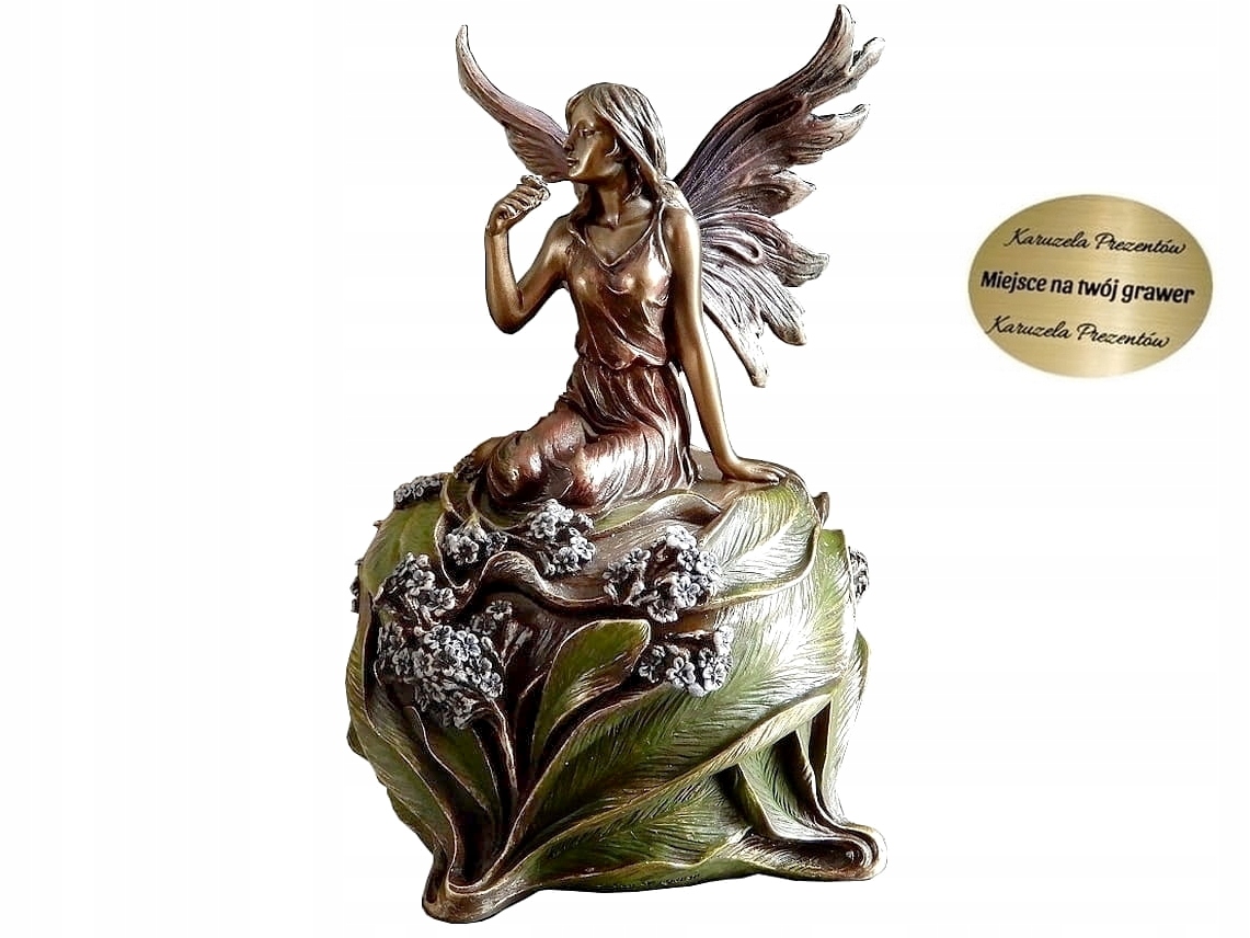 Krabička Krásná Žena Okřídlený Anděl Poděkování Pro Kolegyni