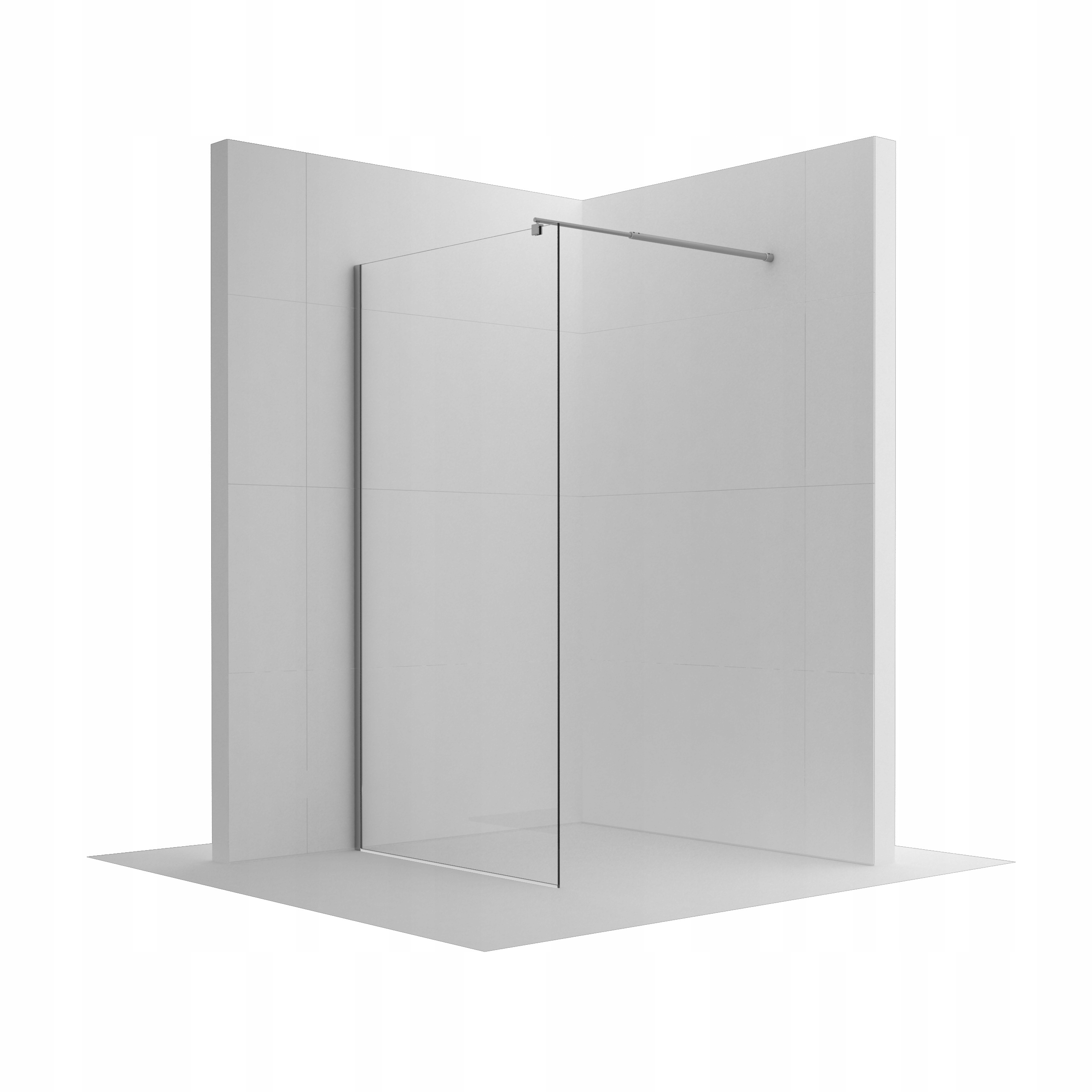 ŚCIANKA PRYSZNICOWA SZKŁO 8MM WALK-IN CHROM 100CM SZYBA ESG KABINA WALKIN EAN (GTIN) 5905378795976