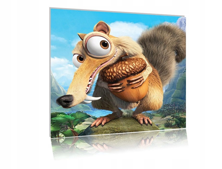 

Obraz szklany na szkle Ice Age 04 30x30