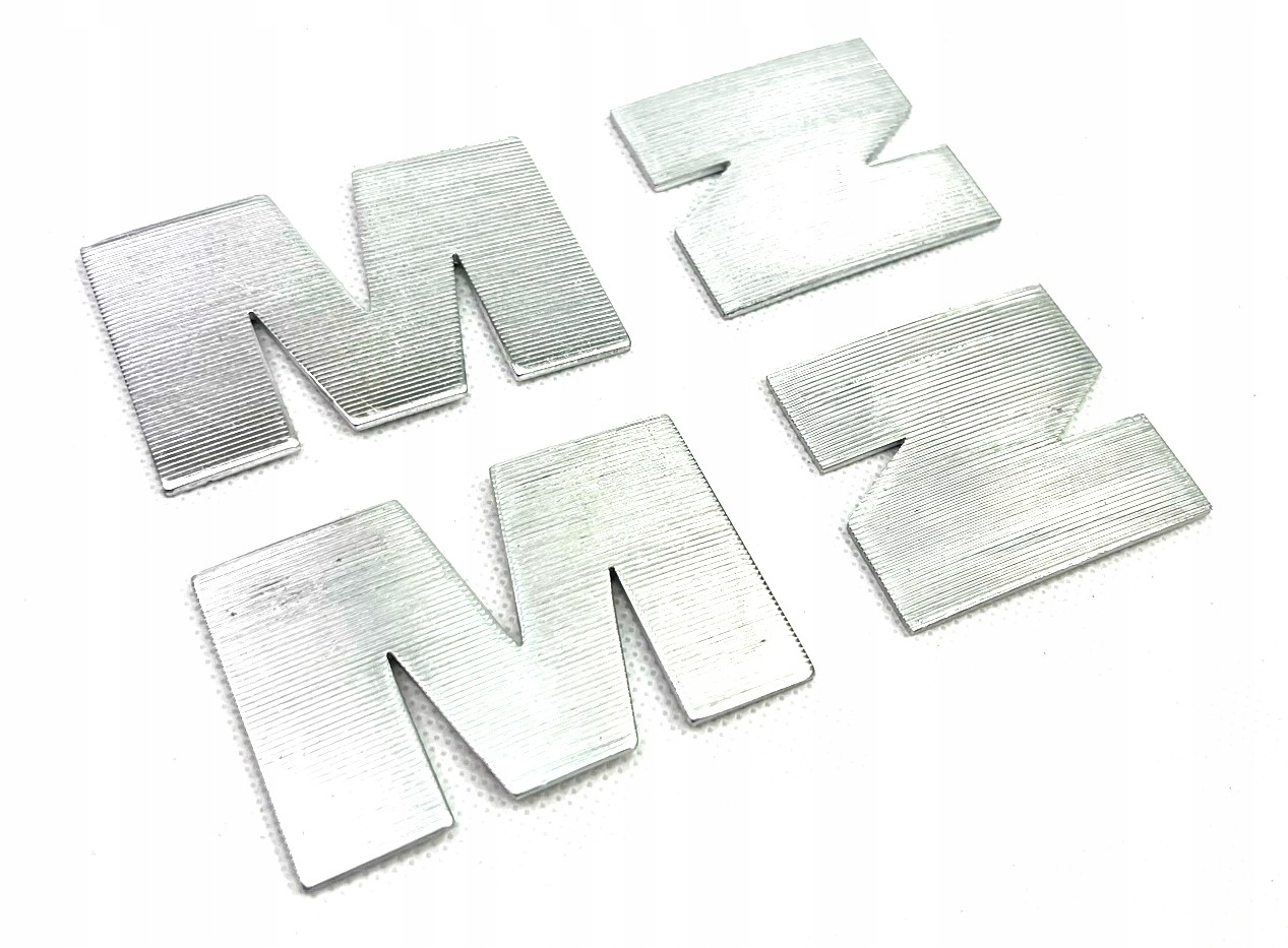 Emblemat zbiornika paliwa znaczek wzór bak literki Mz Etz 150 250 251 Alumi