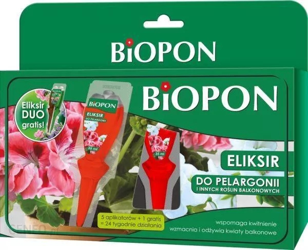 

Biopon Eliksir do Roślin Balkonowych 5x40ml