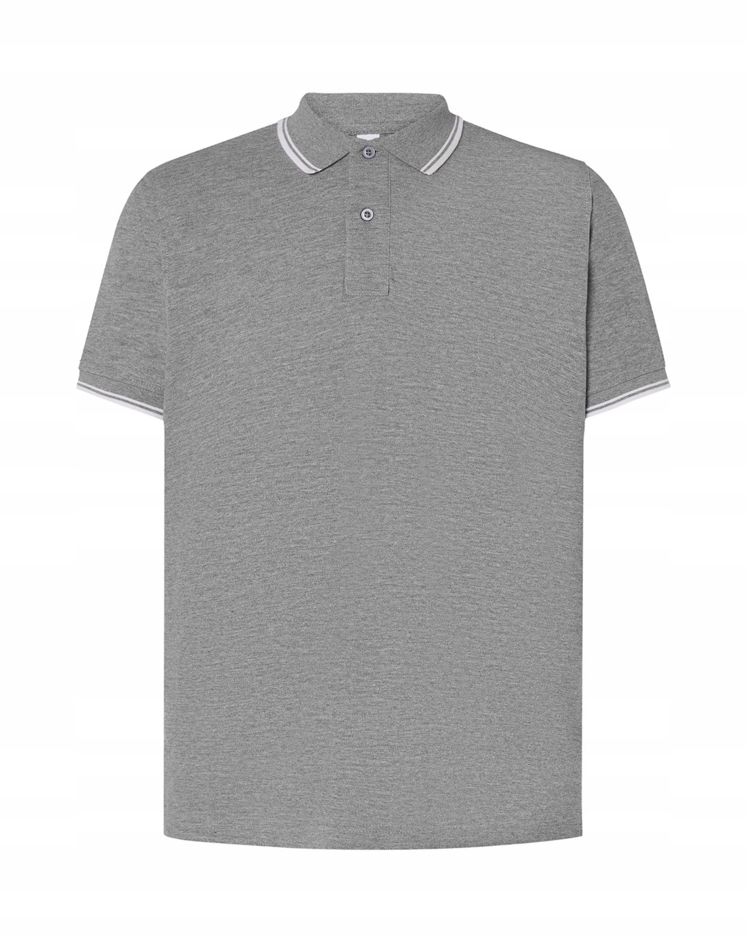 

Koszulka Polo męska Jhk Contrast szary biały M