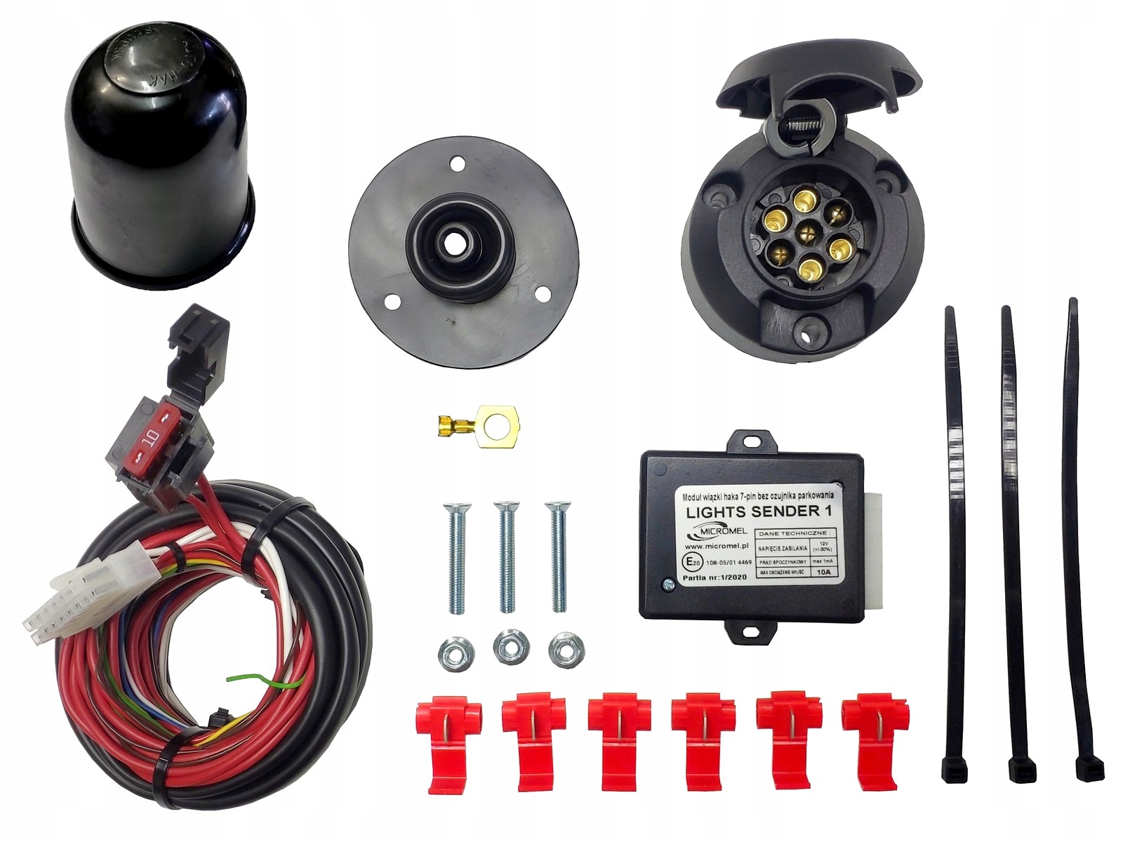 MODUL WIAZKA HAKA HOLOWNICZEGO WSZYSTKIE AUTA HAK Manufacturer catalog number Modul 7 Pin M7P