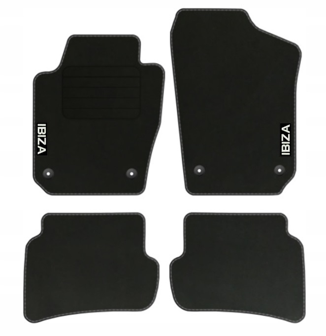 

Dywaniki welurowe Seat Ibiza IV Własny Napis!