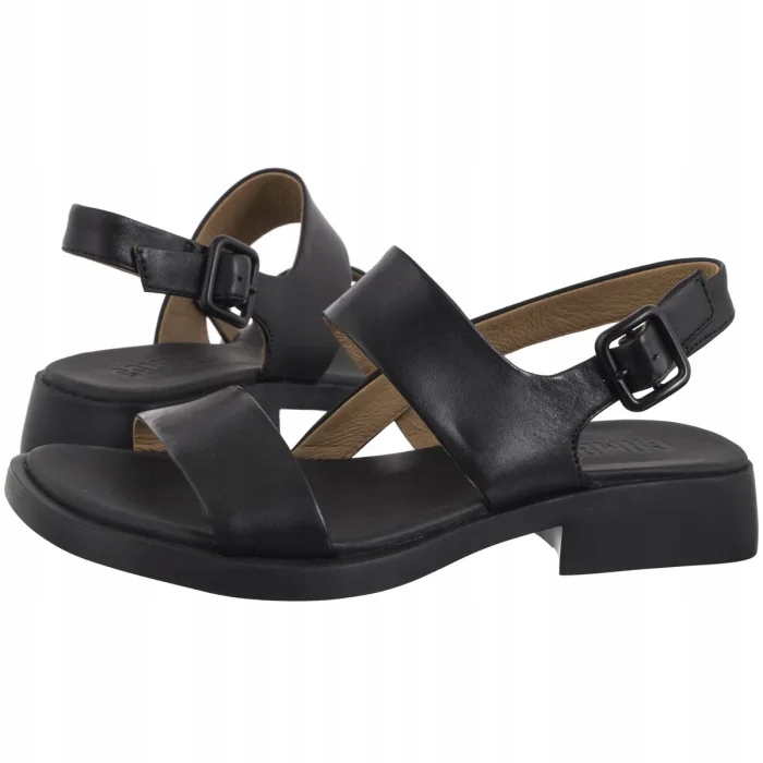Dámské kožené sandály Camper Dana Black K201486-005 černé