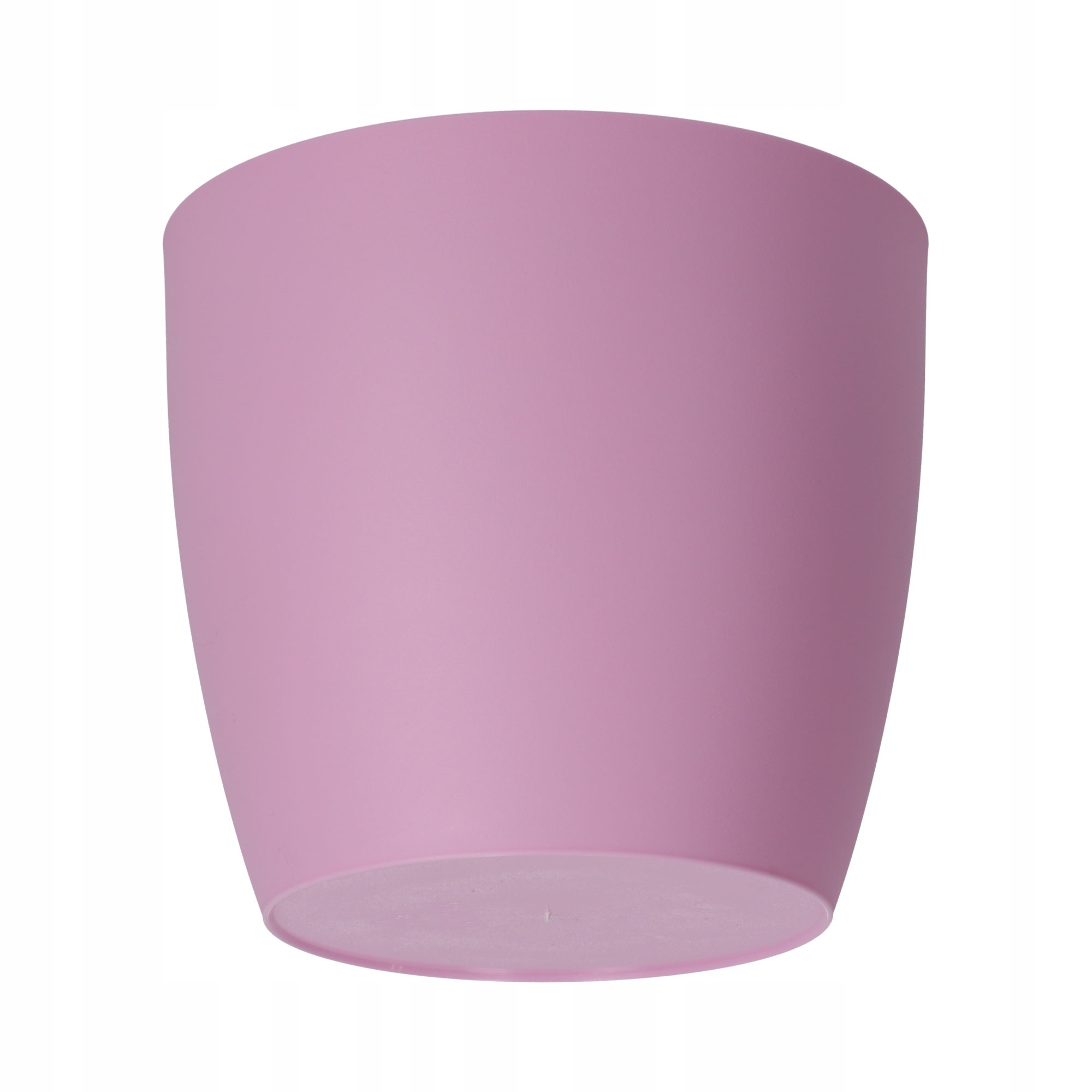 DONICZKA OSŁONKA DONICA 16cm NA KWIATY MATOWA RÓŻOWA PLASTIKOWA PODSTAWKA Rodzaj doniczka