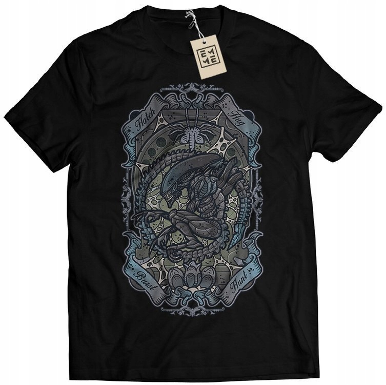 

Koszulka Męska T-Shirt Alien Obcy Predator L