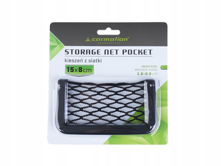 GRATISY# Organizer Kieszeń Kieszonka siatkowa do auta 15x8 Stan opakowania oryginalne