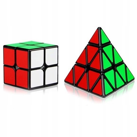 

Zestaw 2w1 Kostka 2x2X2 Pyraminx Piramida Logiczne