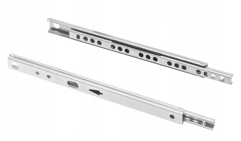 Prowadnica kulkowa do szuflad H-17mm 406mm