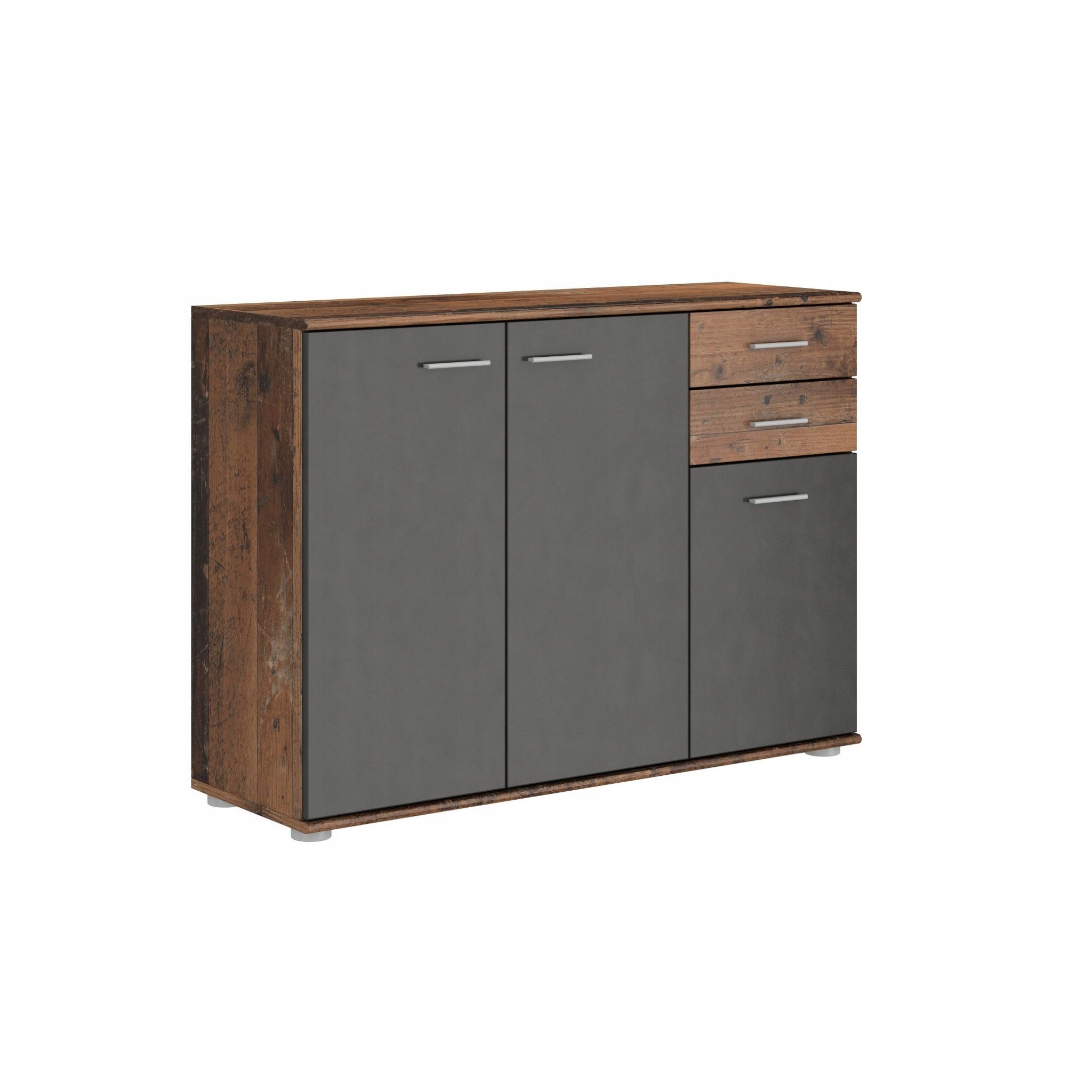 Komoda Michele 106 cm do obývacího pokoje Ložnice 2 zásuvky 3 Dvířka