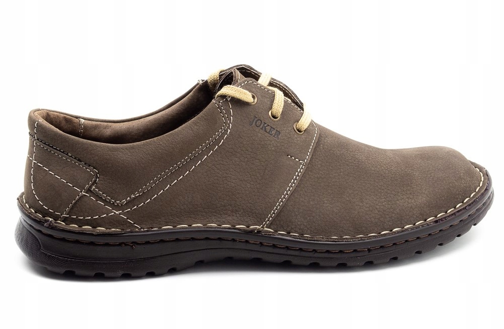 

Polskie Buty Joker Skórzane 229 Oliwka 42