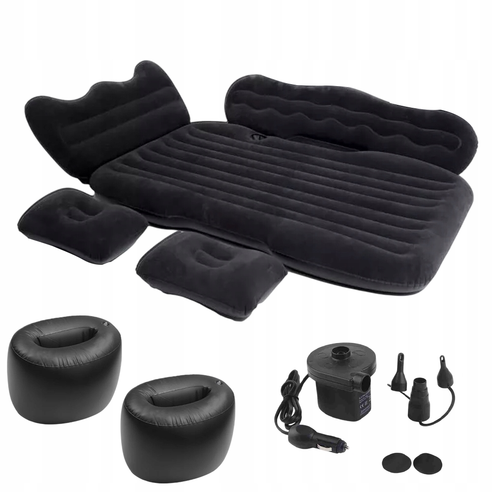 Matrace Do Auta Pro Zavazadlový Prostor Na Zadní Sedadlo, Černá