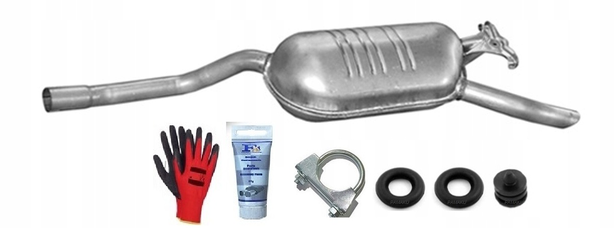 Mercedes 124 200 230 250 koncový tlumič bonus