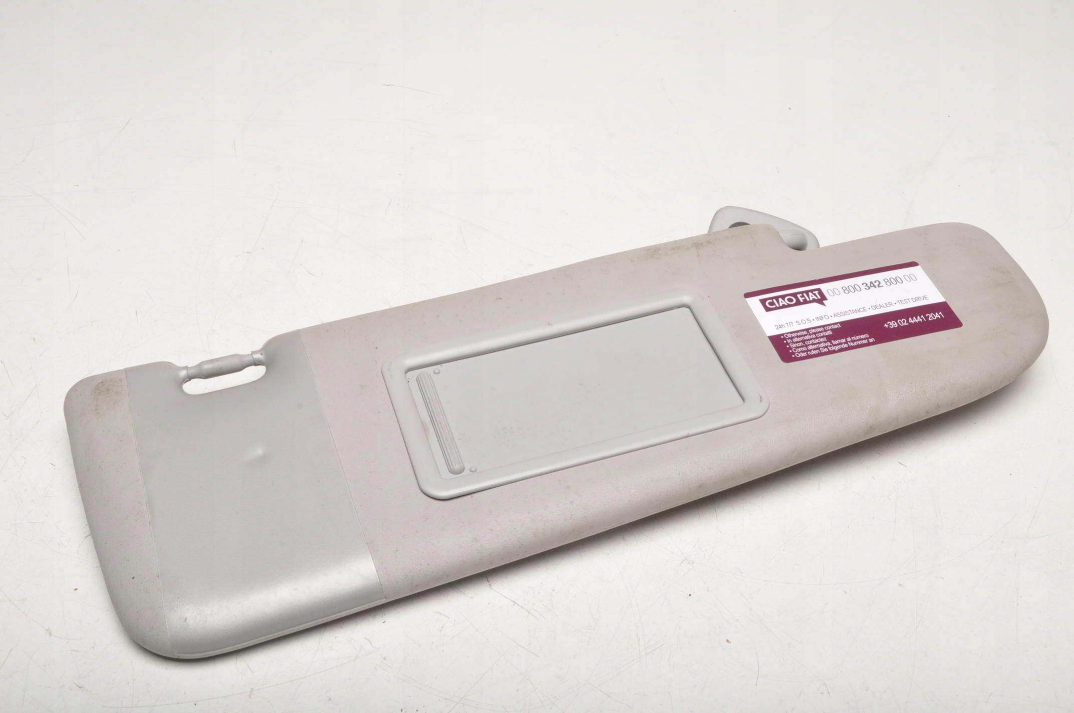 FIAT PANDA III OSŁONA SŁONECZNIK PRAWY