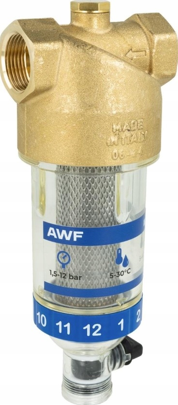 Filter Do Domácnosti Awf 130 Na Studenú Vodu So Spätným Oplachovaním Gw 1 palcový Afriso