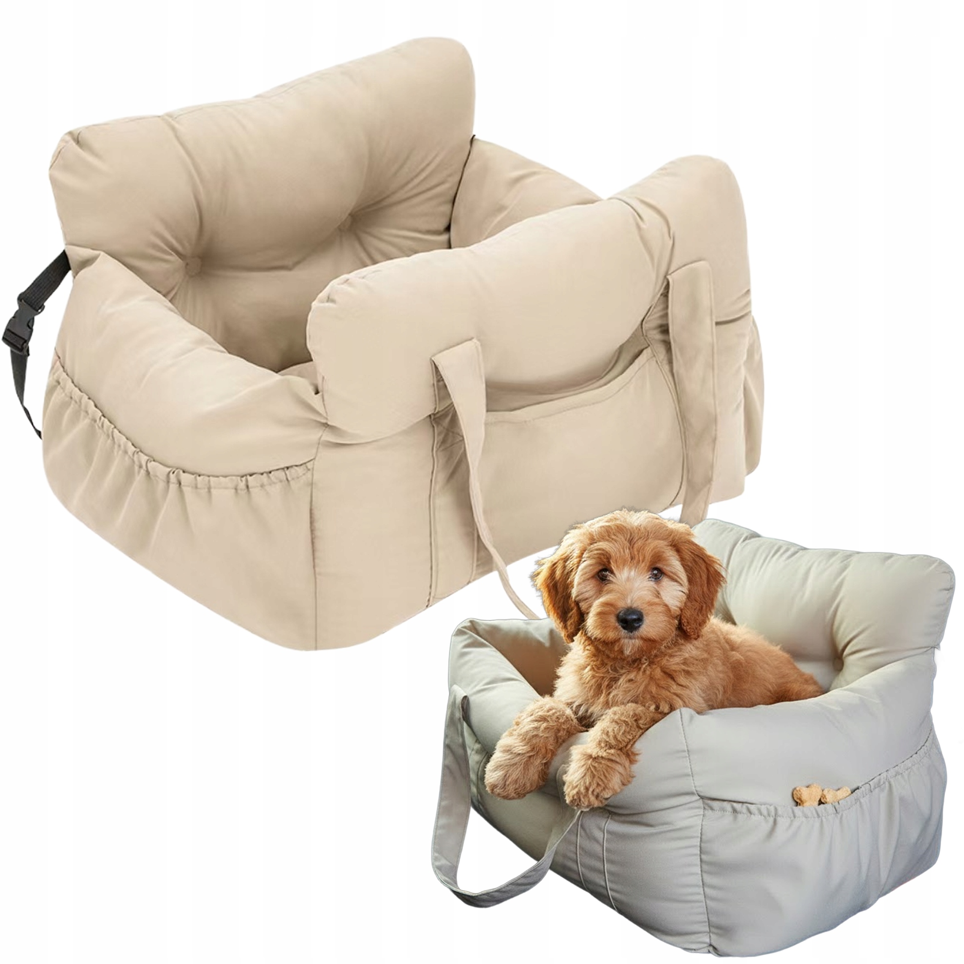 Přepravní Taška Premium 2V1 Pro Psa Kočku 50x50 cm Autosedačka