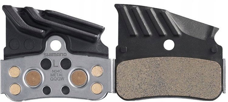 Okładziny metaliczne z radiatorem Shimano N04C klocki Xtr BR-M9120