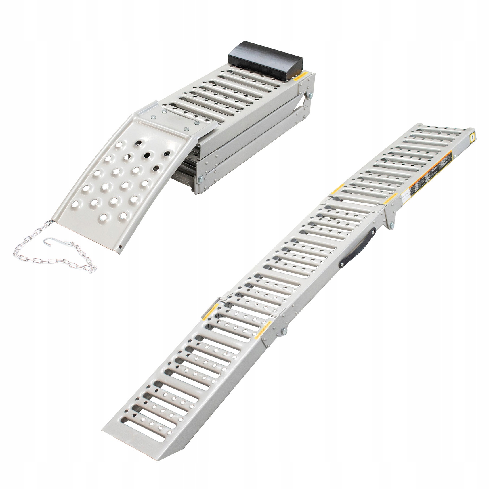 Nájezdová Rampa Skládací Ocelová Sada 2 Kusů Do Auta