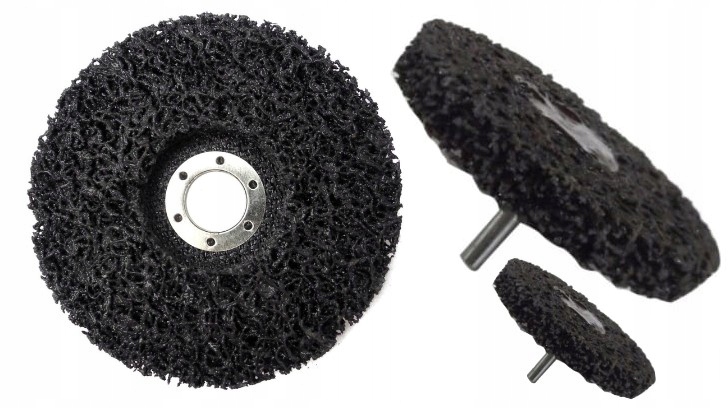 TARCZE DO SZLIFOWANIA WŁÓKNINA WŁOSY MURZYNA 3xSZT