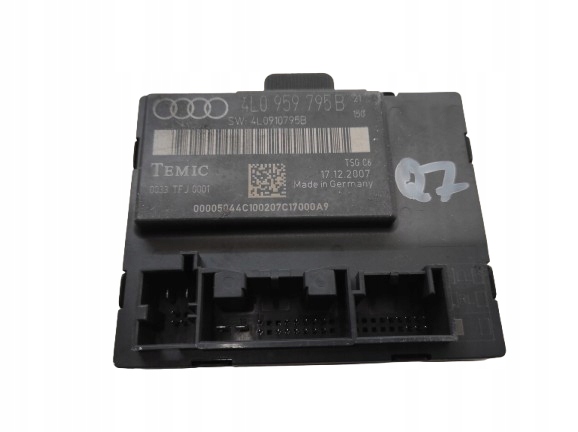 AUDI Q7 4L 05- MODUŁ STEROWNIK DRZWI LEWY TYŁ 4L0959795B
