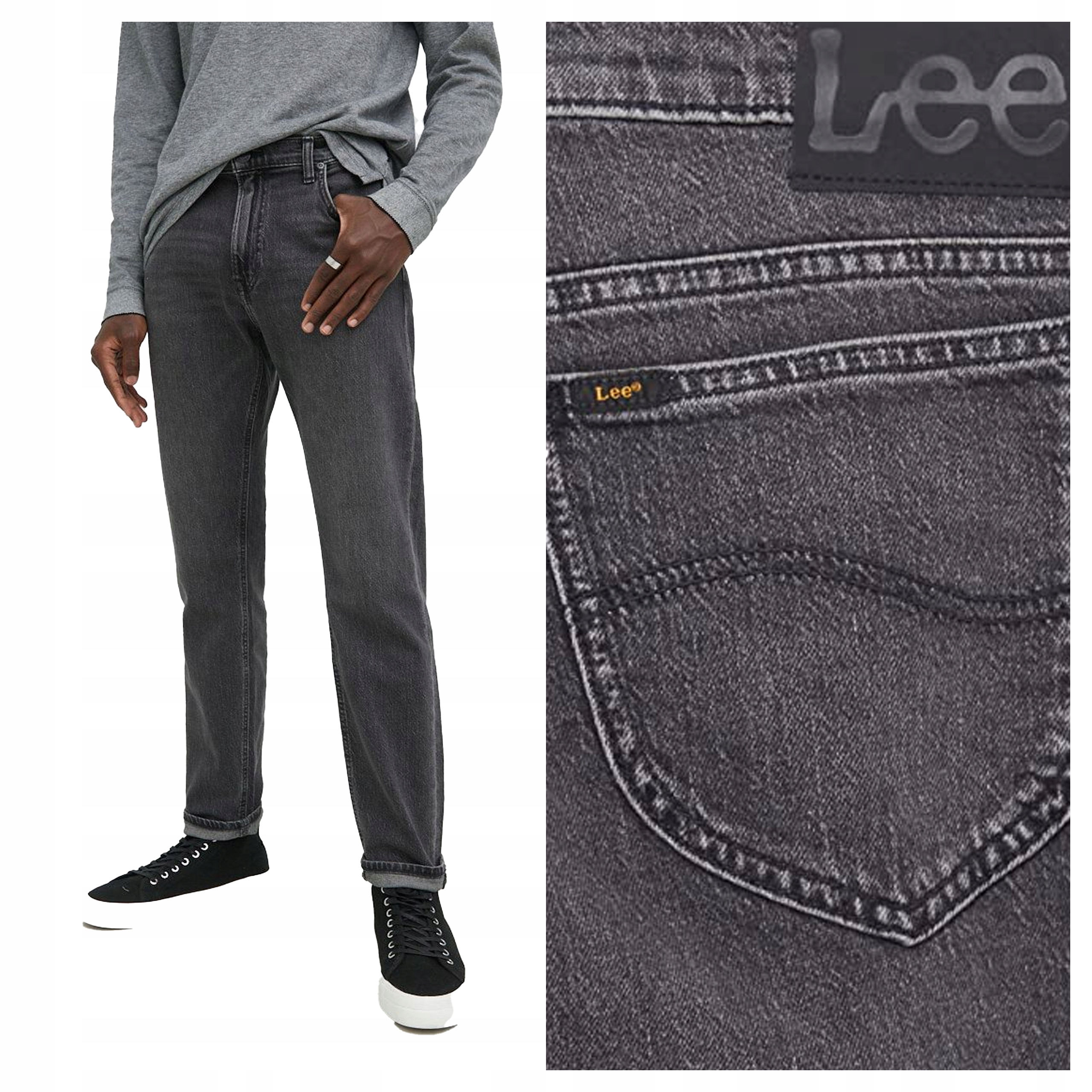 Pánské přiléhavé džínové kalhoty Lee Rider 31/34