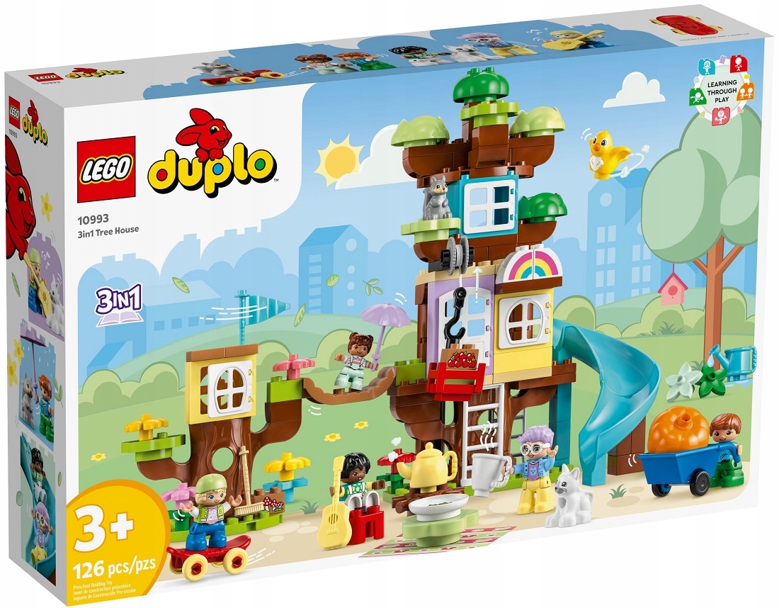 Lego Duplo 3v1 Stavebnice Domek Na Stromě 10993