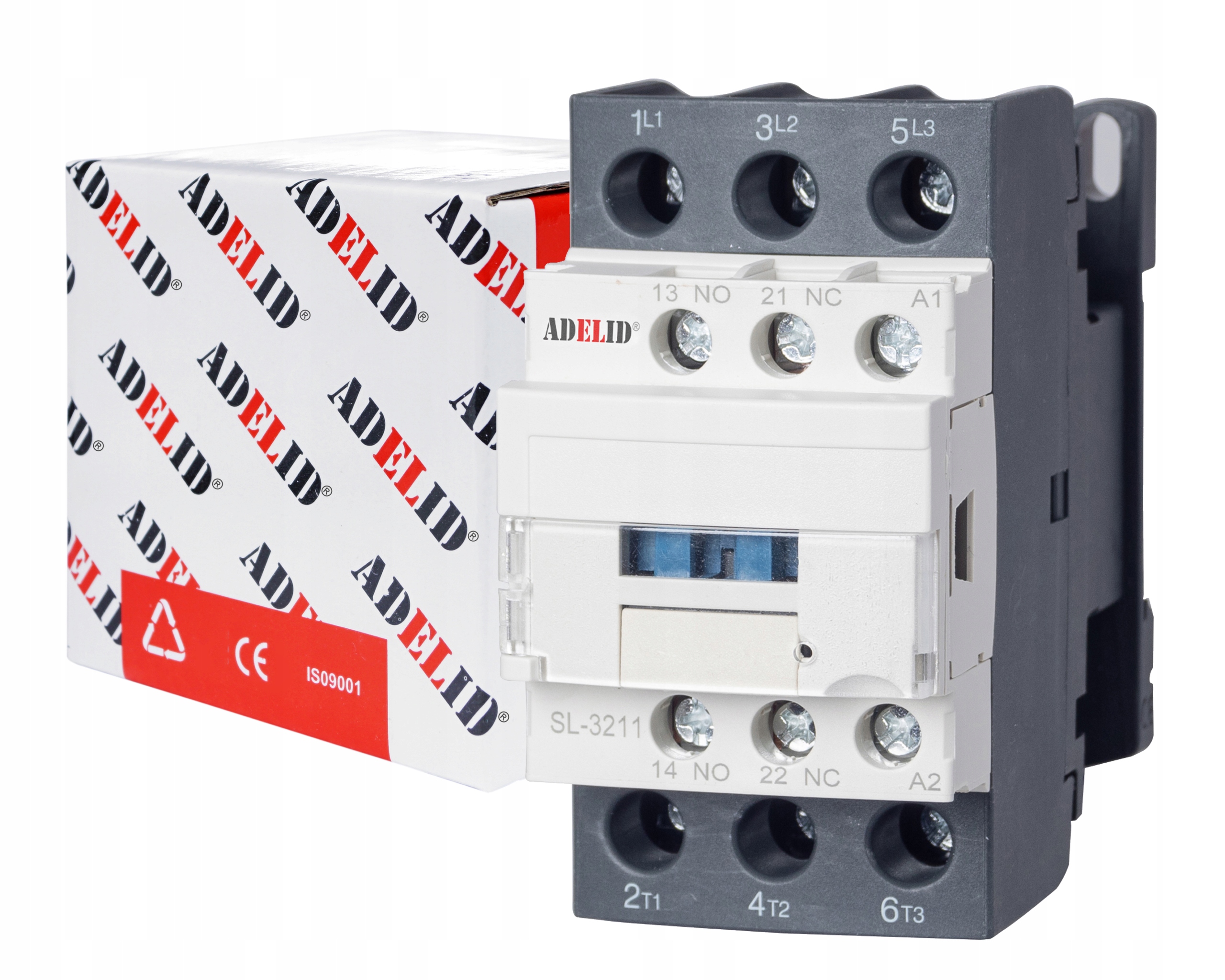 STYCZNIK MOCY 32A 230VAC LC1D32P7 15kW CEWKA 230V AC PRZEKAŹNIK 3P 1Z 1R