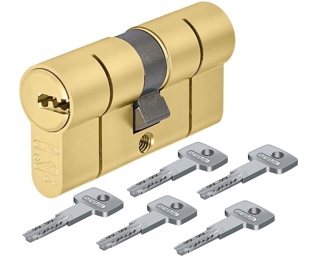 Abus vrtaná vložka třída C mosaz 30/40 -5 klíčů