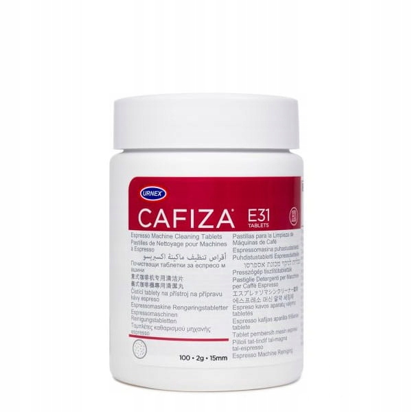 

Urnex tabletki Cafiza 100 sztuk 2g E31