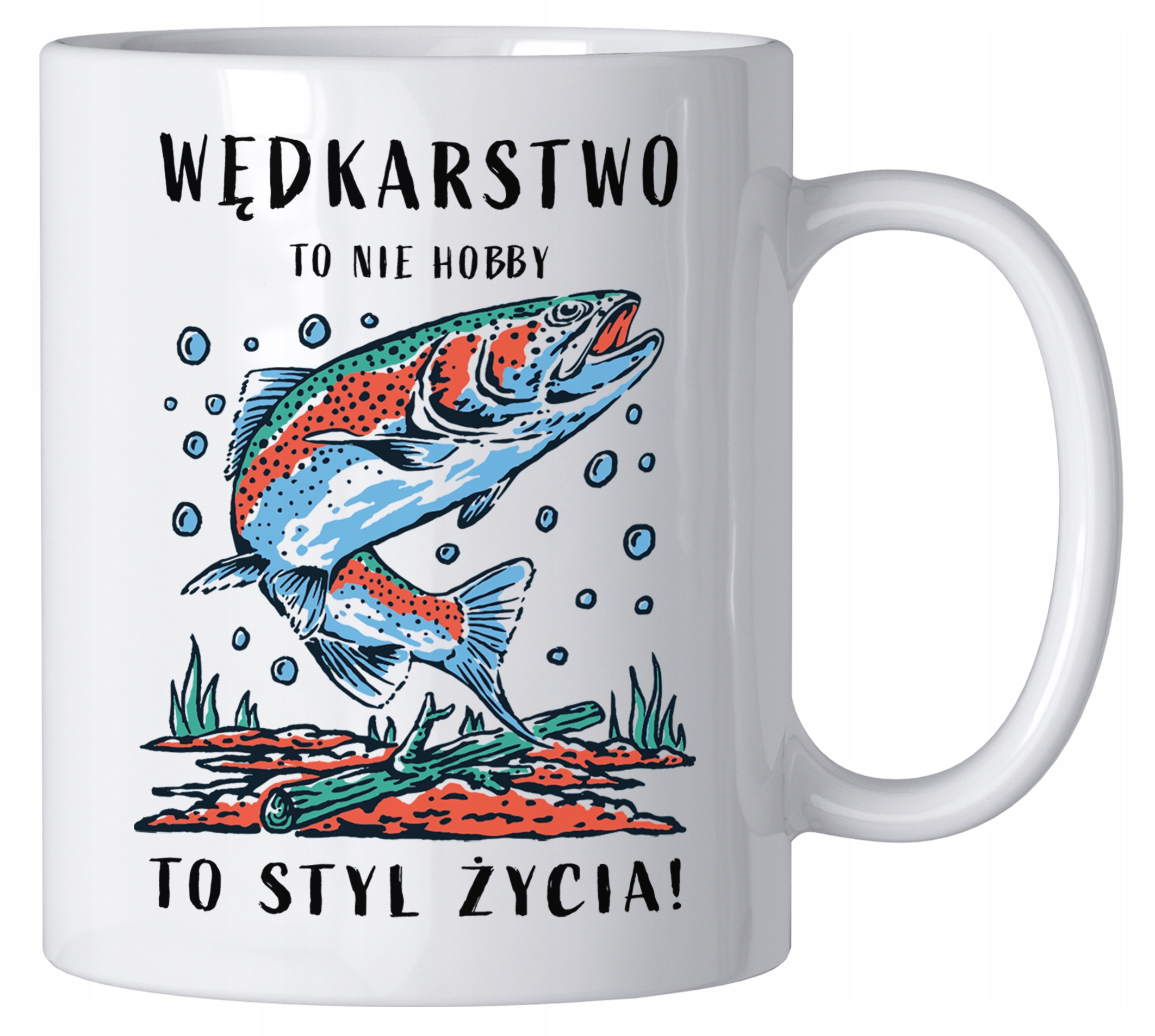 

Kubek Dla Wędkarza Fishing Śmieszny 330ML Upominek