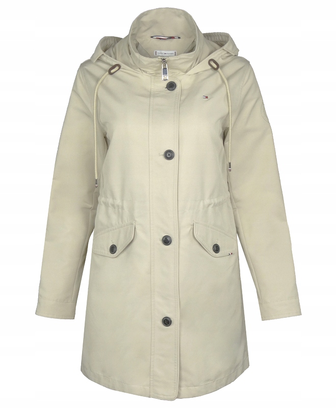 Tommy Hilfiger dámská parka, béžová, XXL