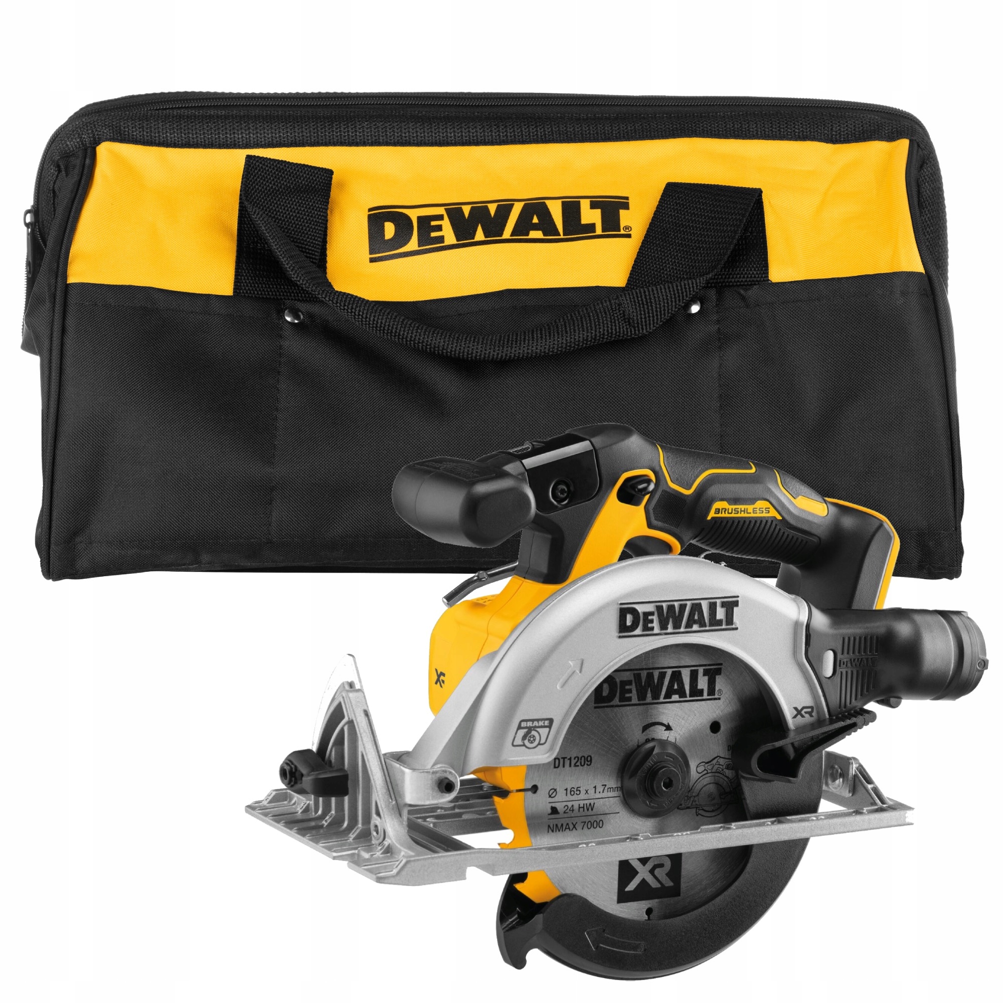 Pilarka Tarczowa Akumulatorowa 165MM Xr 18V DCS565N Dewalt troba