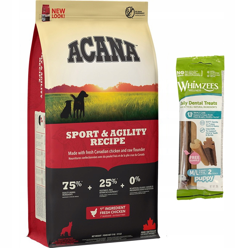 Acana Sport and Agility Heritage 17kg kurczak