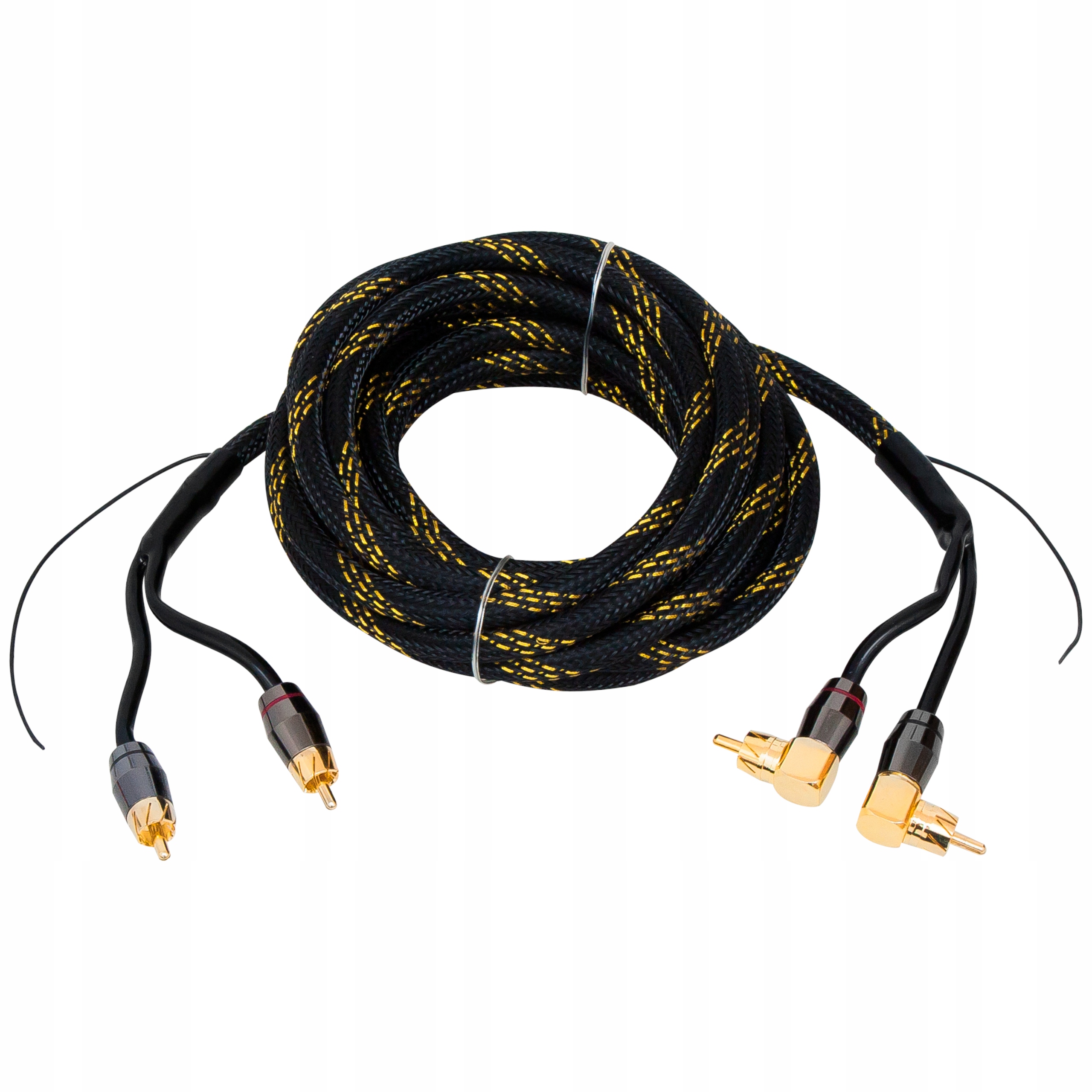 

Kabel 2x Rca Blow audio wzmacniacz oplot Hi-End 5m