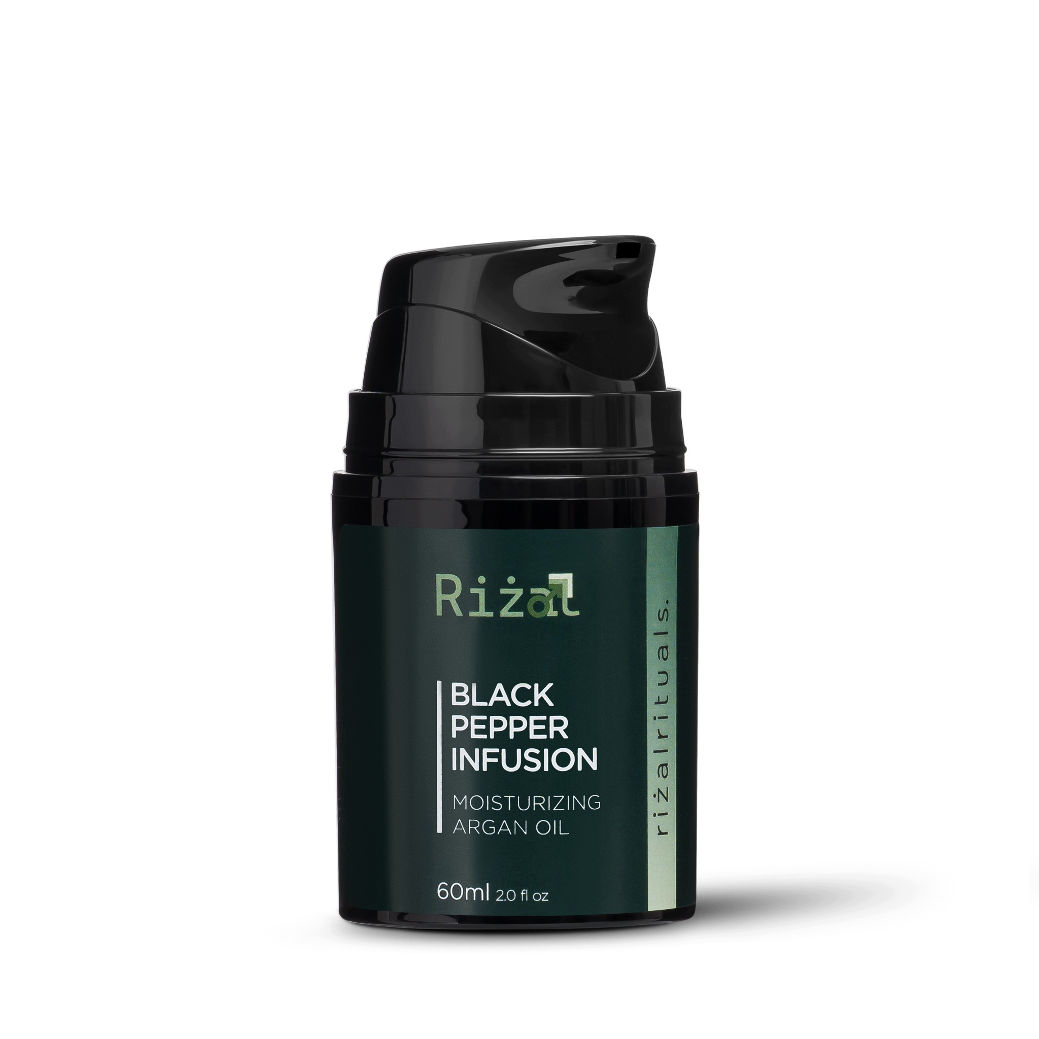 Olejek do Brody i Twarzy 2w1 Zapachowy Arganowy Black Pepper 60ml Riżal
