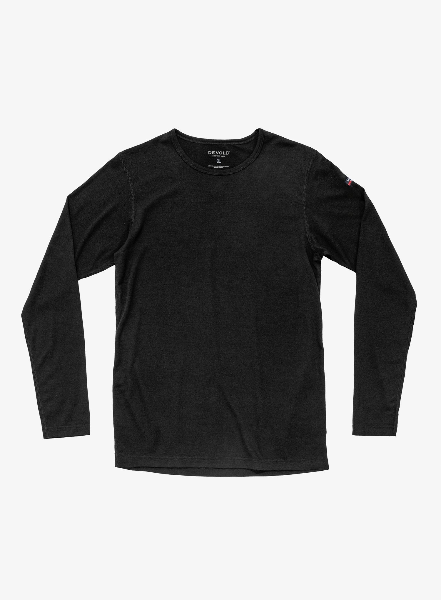 Bluza termoaktywna Devold Breeze Merino 150 Shirt black L