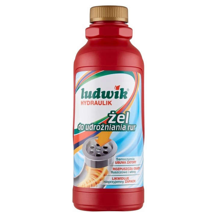 

Udrażniacz do rur Ludwik w żelu 500g