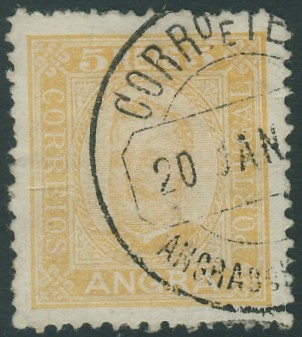 Kolonie port. Angra 5 reis - Król