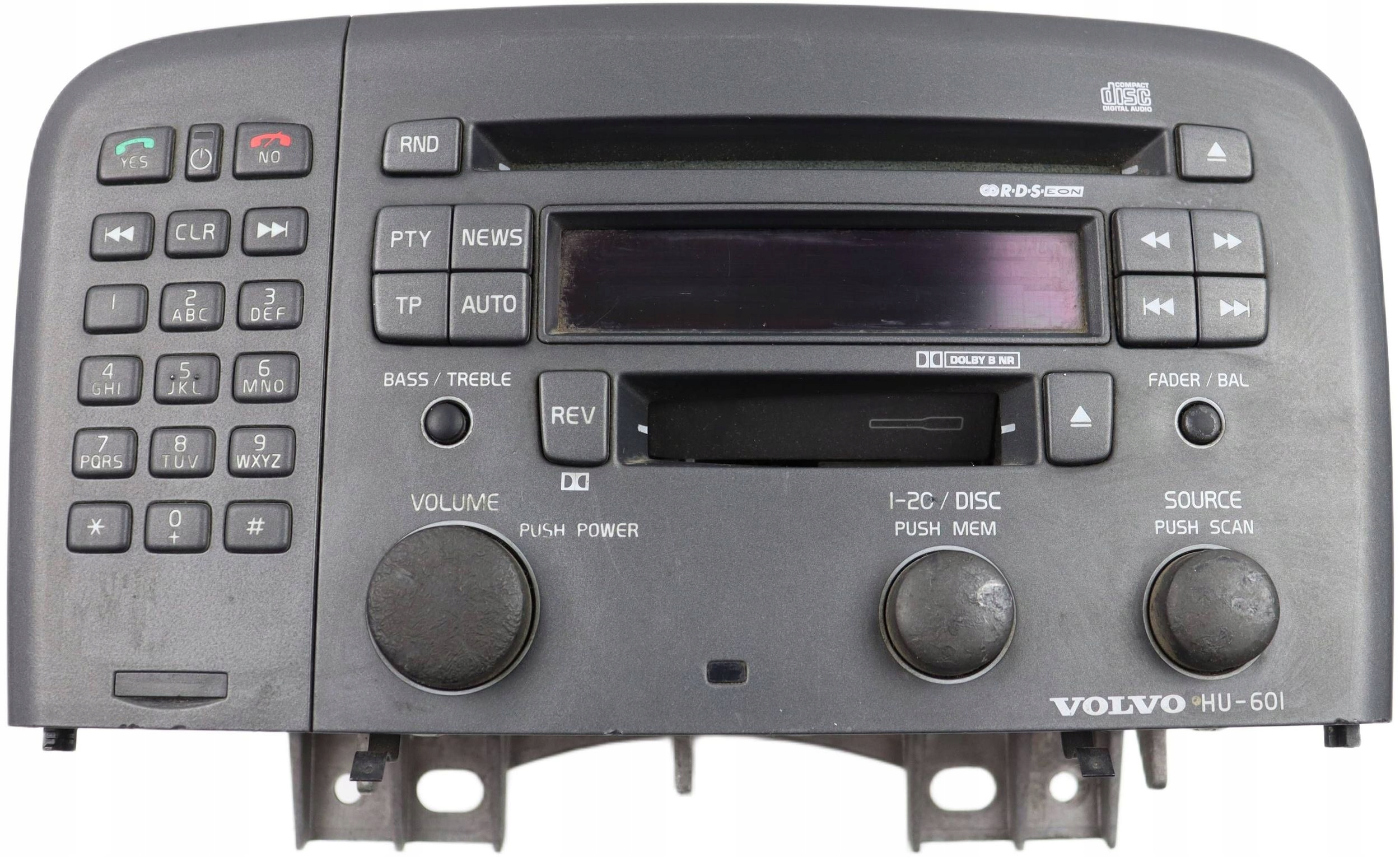 VOLVO S80 and RADIO FABRYCZE CD control panel 86511451