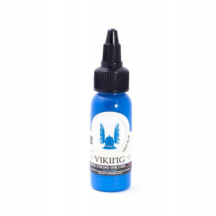 

Niebieski Tusz do Tatuażu Viking - Light Blue 15ML