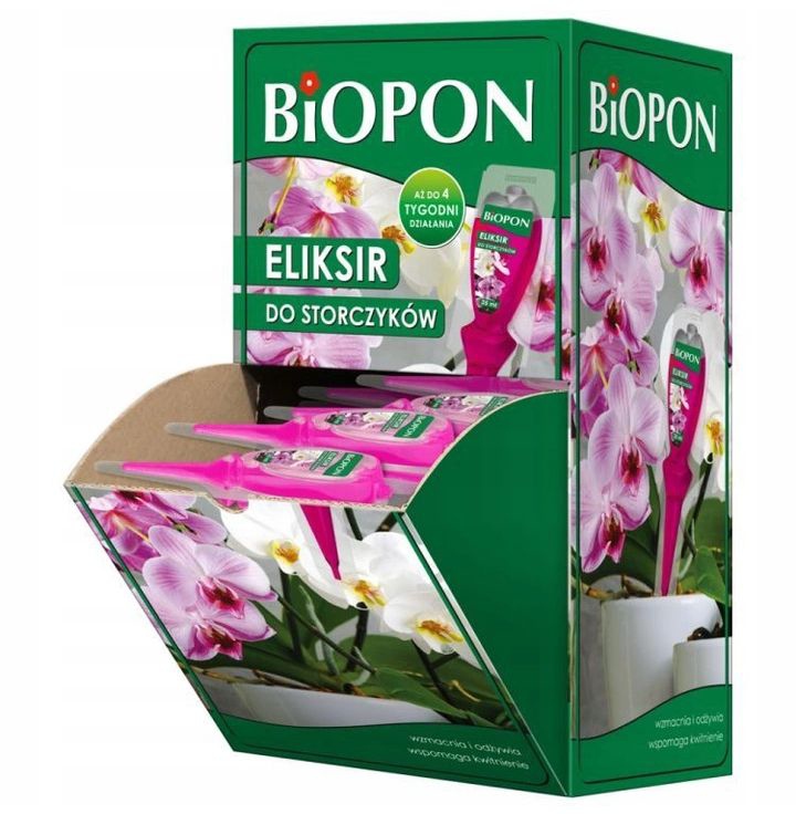 

Biopon Eliksir Storczyk Nawóz Odżywka 40ML Aplikat