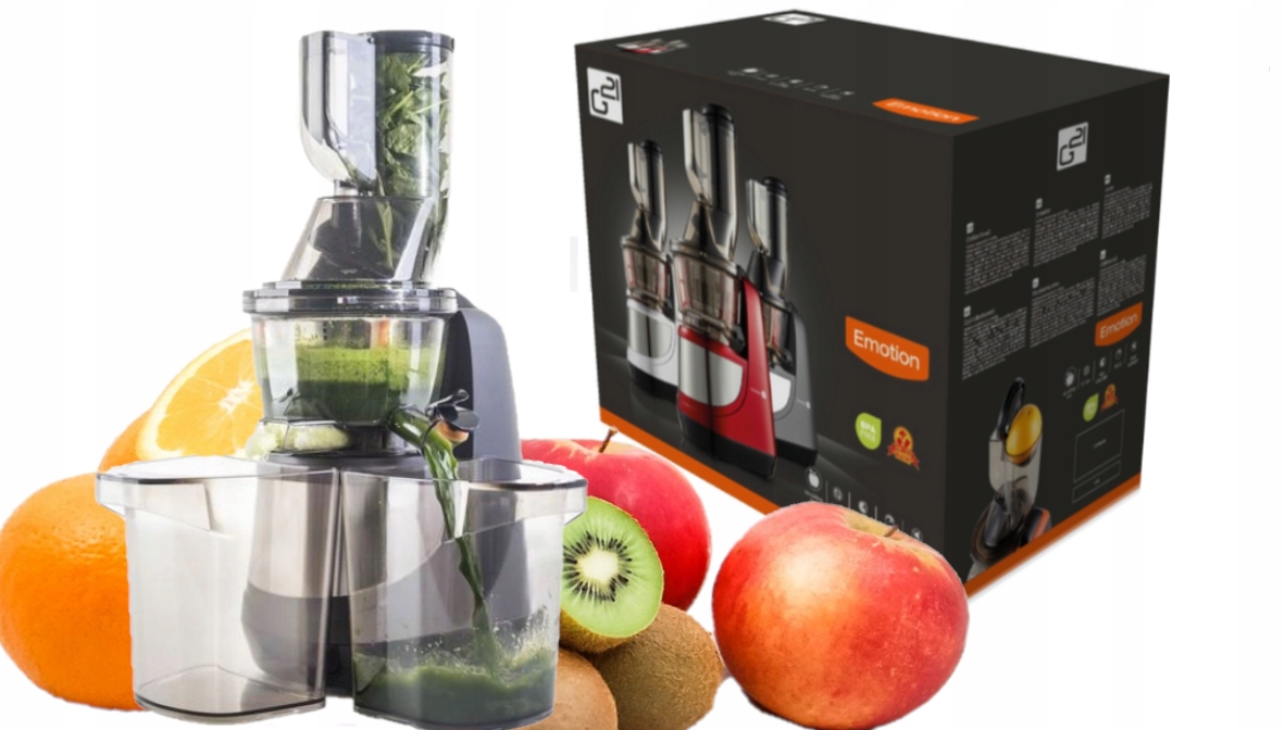 

G21 wyciskarka wolnoobrotowa Emotion sitko lodów