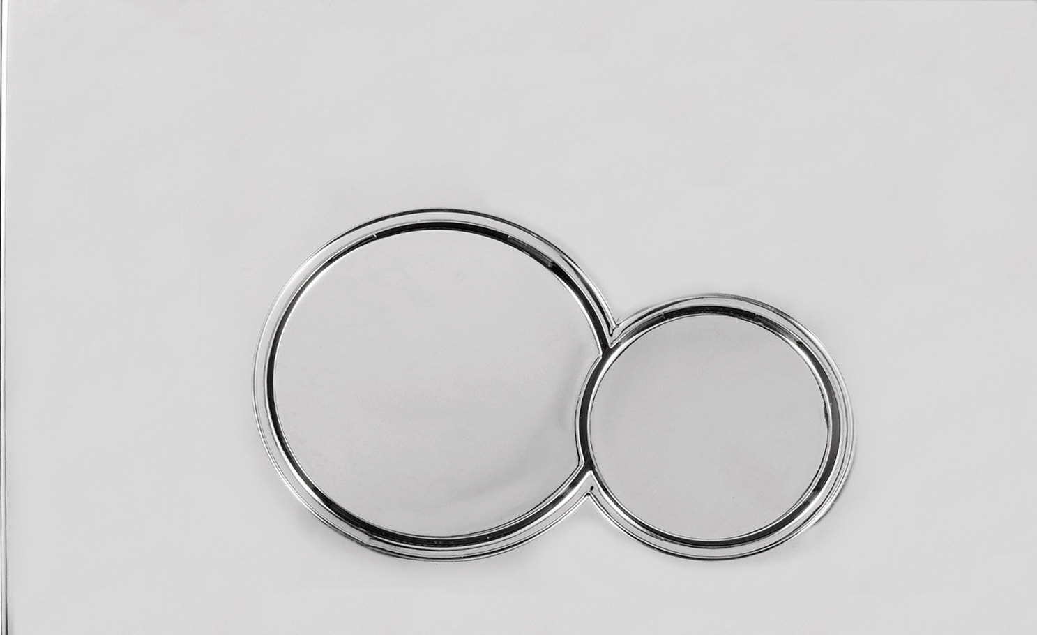 Tlačítko Simba chrom vhodné pro stojan Wc Geberit Duofix Delta UP100